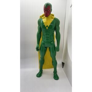 Vision with Cape 12" Titan Hero Series Action Figure 2014 Hasbro The Avengers